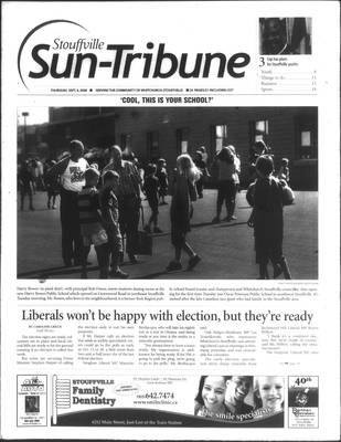 Stouffville Sun-Tribune (Stouffville, ON), 4 Sep 2008