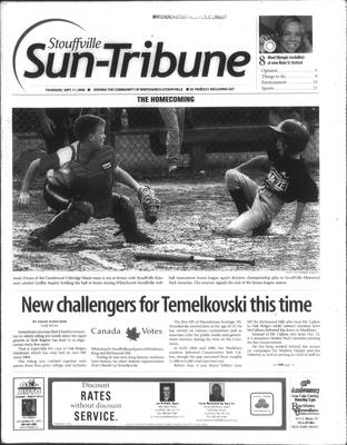 Stouffville Sun-Tribune (Stouffville, ON), 11 Sep 2008