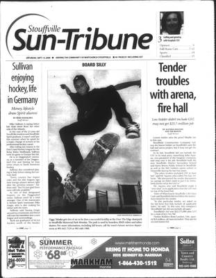 Stouffville Sun-Tribune (Stouffville, ON), 13 Sep 2008