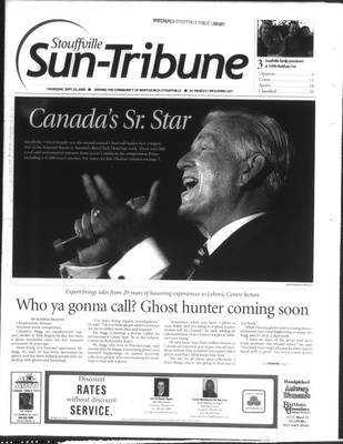 Stouffville Sun-Tribune (Stouffville, ON), 25 Sep 2008