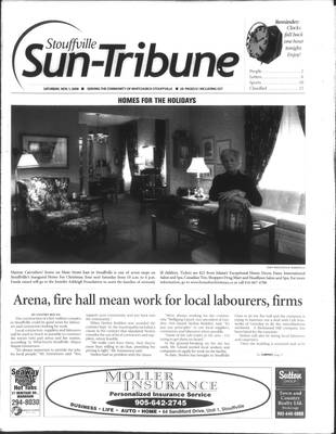 Stouffville Sun-Tribune (Stouffville, ON), 1 Nov 2008