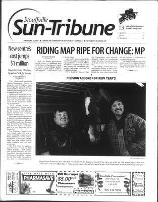 Stouffville Sun-Tribune (Stouffville, ON), 26 Dec 2008