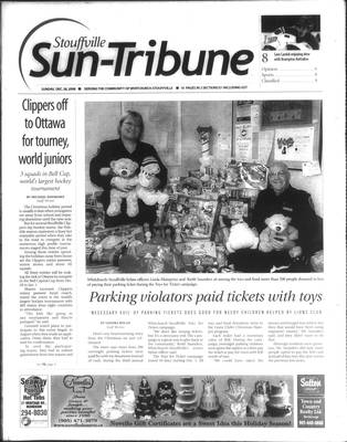 Stouffville Sun-Tribune (Stouffville, ON), 28 Dec 2008