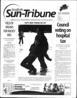 Stouffville Sun-Tribune (Stouffville, ON), 19 Feb 2009