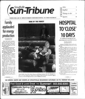 Stouffville Sun-Tribune (Stouffville, ON), 23 Apr 2009