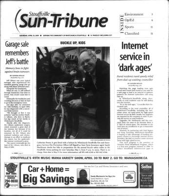 Stouffville Sun-Tribune (Stouffville, ON), 25 Apr 2009