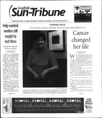 Stouffville Sun-Tribune (Stouffville, ON), 28 May 2009