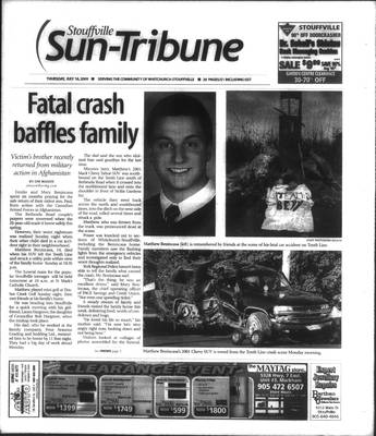 Stouffville Sun-Tribune (Stouffville, ON), 16 Jul 2009