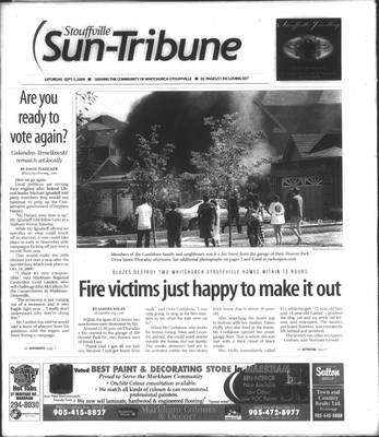 Stouffville Sun-Tribune (Stouffville, ON), 5 Sep 2009