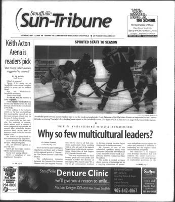 Stouffville Sun-Tribune (Stouffville, ON), 12 Sep 2009