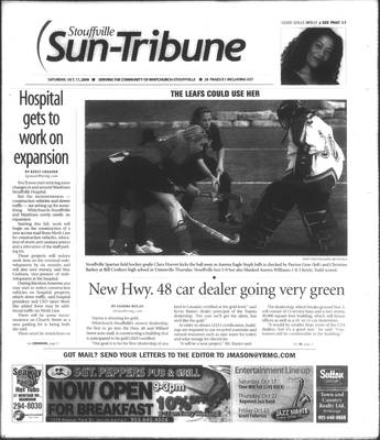 Stouffville Sun-Tribune (Stouffville, ON), 17 Oct 2009