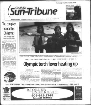 Stouffville Sun-Tribune (Stouffville, ON), 5 Dec 2009