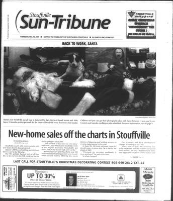 Stouffville Sun-Tribune (Stouffville, ON), 10 Dec 2009