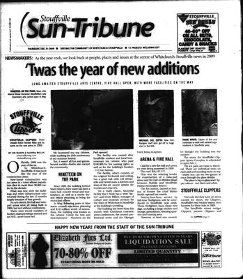 Stouffville Sun-Tribune (Stouffville, ON), 31 Dec 2009