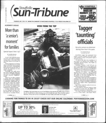 Stouffville Sun-Tribune (Stouffville, ON), 7 Jan 2010