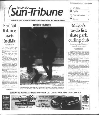 Stouffville Sun-Tribune (Stouffville, ON), 16 Jan 2010