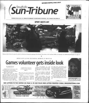 Stouffville Sun-Tribune (Stouffville, ON), 25 Feb 2010