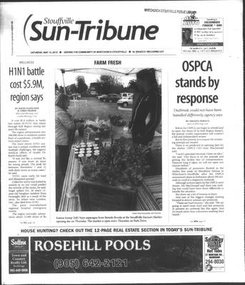 Stouffville Sun-Tribune (Stouffville, ON), 15 May 2010