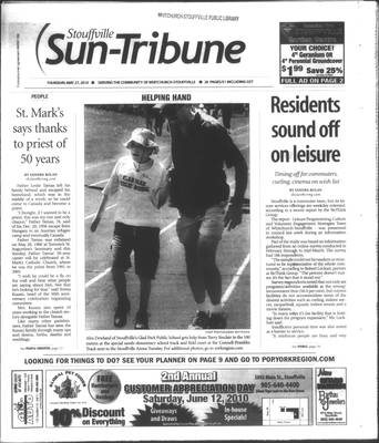 Stouffville Sun-Tribune (Stouffville, ON), 27 May 2010