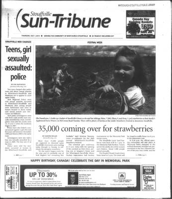 Stouffville Sun-Tribune (Stouffville, ON), 1 Jul 2010