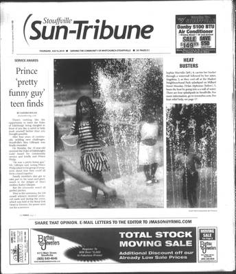 Stouffville Sun-Tribune (Stouffville, ON), 8 Jul 2010