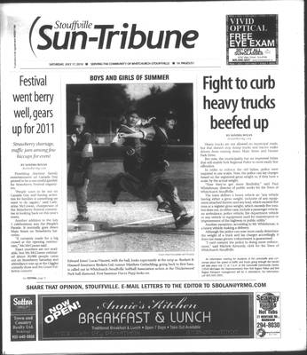 Stouffville Sun-Tribune (Stouffville, ON), 17 Jul 2010