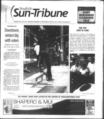 Stouffville Sun-Tribune (Stouffville, ON), 19 Aug 2010