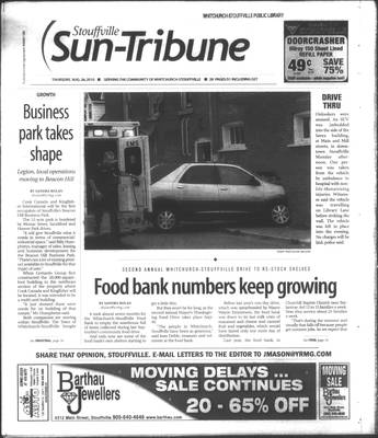 Stouffville Sun-Tribune (Stouffville, ON), 26 Aug 2010