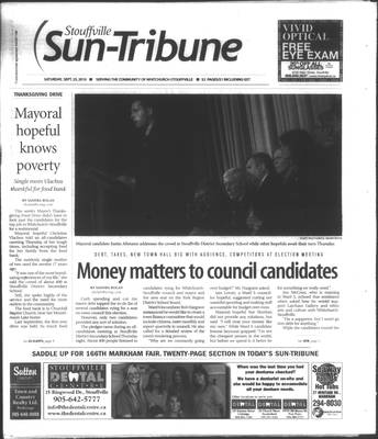 Stouffville Sun-Tribune (Stouffville, ON), 25 Sep 2010