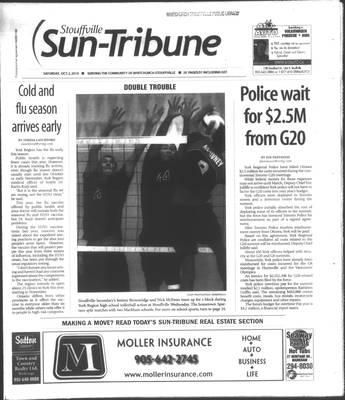 Stouffville Sun-Tribune (Stouffville, ON), 2 Oct 2010