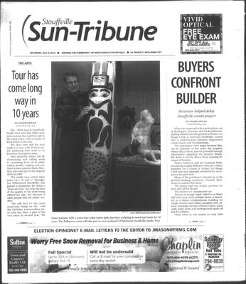 Stouffville Sun-Tribune (Stouffville, ON), 9 Oct 2010