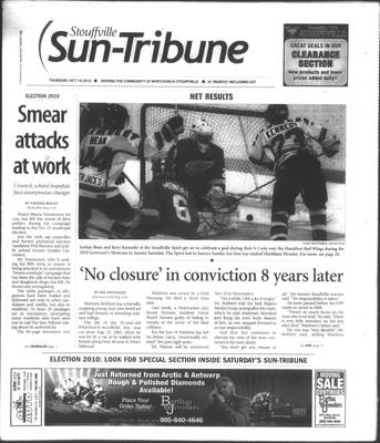 Stouffville Sun-Tribune (Stouffville, ON), 14 Oct 2010