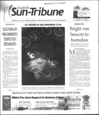 Stouffville Sun-Tribune (Stouffville, ON), 30 Oct 2010