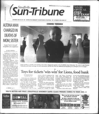 Stouffville Sun-Tribune (Stouffville, ON), 20 Nov 2010