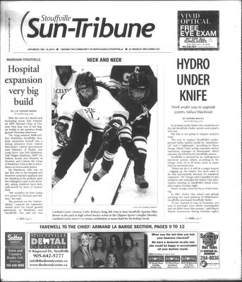 Stouffville Sun-Tribune (Stouffville, ON), 18 Dec 2010