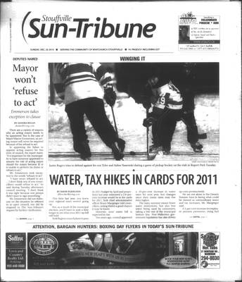 Stouffville Sun-Tribune (Stouffville, ON), 26 Dec 2010