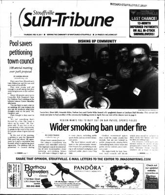 Stouffville Sun-Tribune (Stouffville, ON), 10 Feb 2011