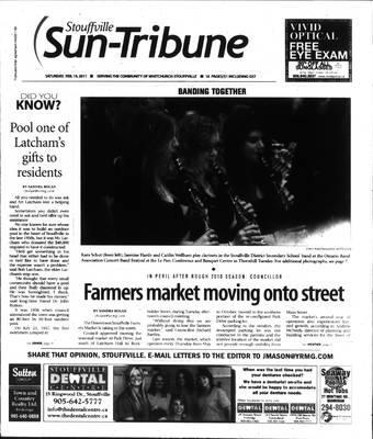 Stouffville Sun-Tribune (Stouffville, ON), 19 Feb 2011