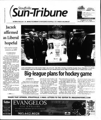 Stouffville Sun-Tribune (Stouffville, ON), 26 Feb 2011