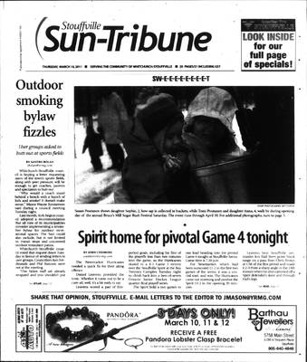 Stouffville Sun-Tribune (Stouffville, ON), 10 Mar 2011