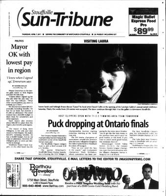 Stouffville Sun-Tribune (Stouffville, ON), 7 Apr 2011