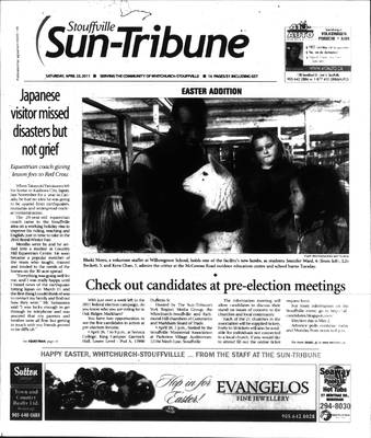 Stouffville Sun-Tribune (Stouffville, ON), 23 Apr 2011