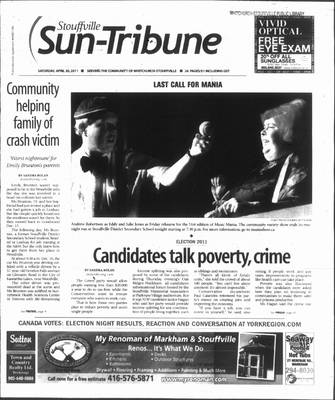 Stouffville Sun-Tribune (Stouffville, ON), 30 Apr 2011