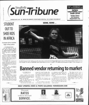 Stouffville Sun-Tribune (Stouffville, ON), 19 May 2011