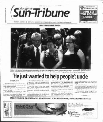 Stouffville Sun-Tribune (Stouffville, ON), 7 Jul 2011