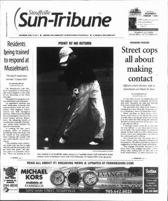 Stouffville Sun-Tribune (Stouffville, ON), 13 Aug 2011