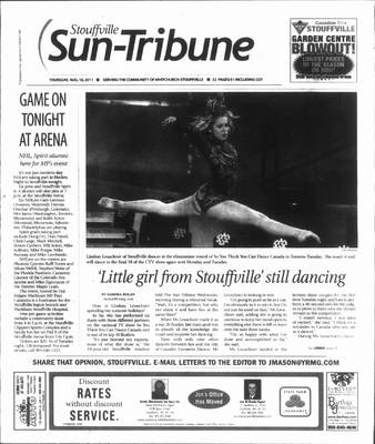 Stouffville Sun-Tribune (Stouffville, ON), 18 Aug 2011