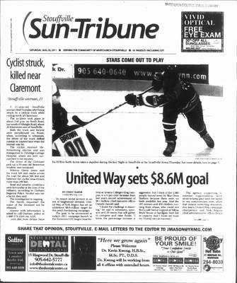 Stouffville Sun-Tribune (Stouffville, ON), 20 Aug 2011