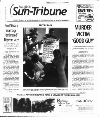 Stouffville Sun-Tribune (Stouffville, ON), 8 Sep 2011