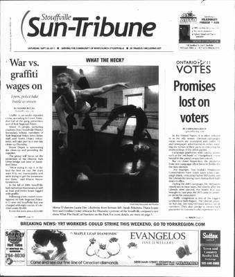 Stouffville Sun-Tribune (Stouffville, ON), 24 Sep 2011